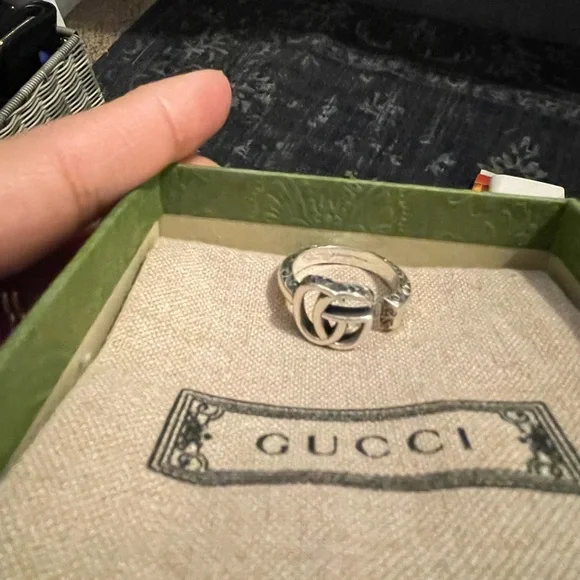 Gucci double G key ring - Picture 4 of 7